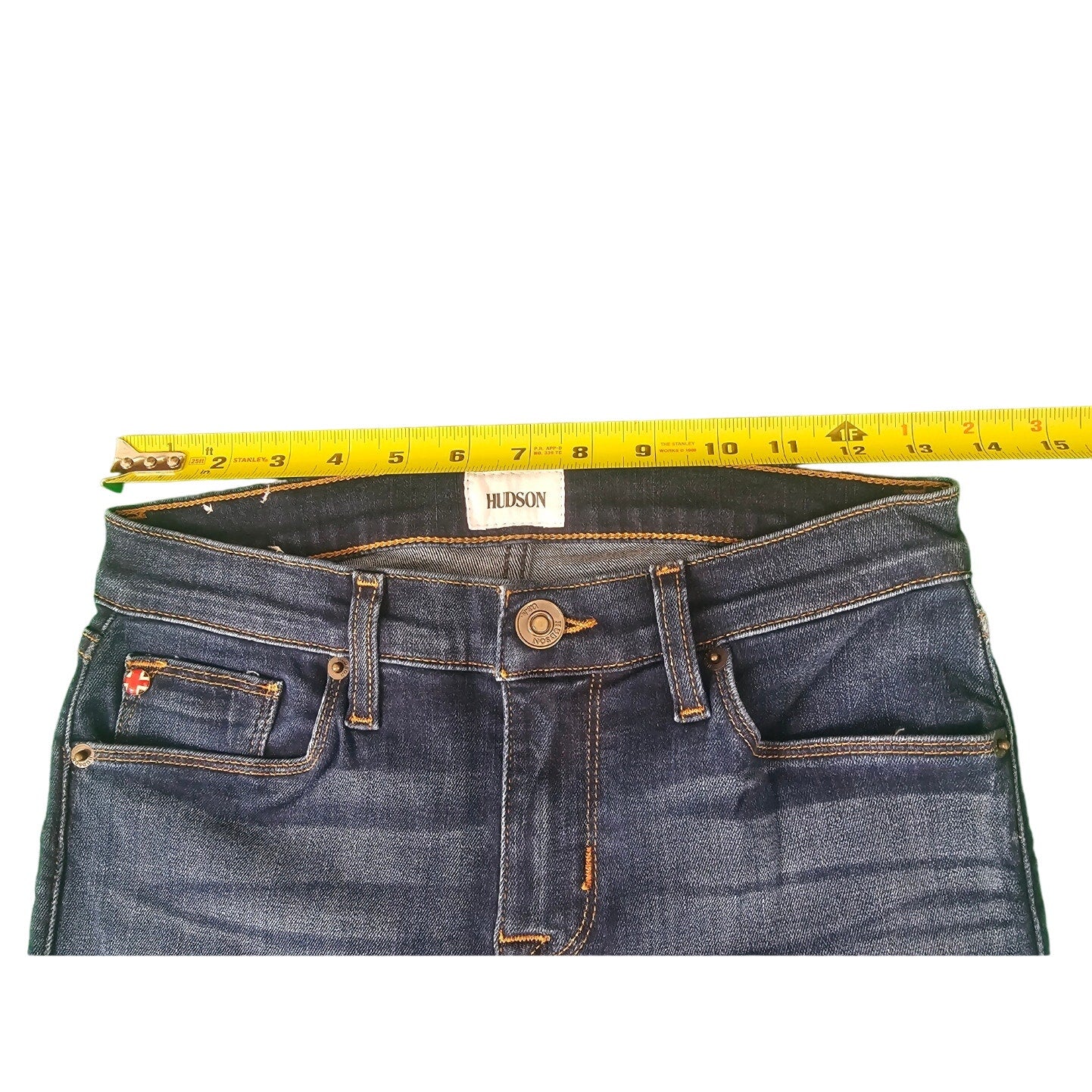 New Women's Hudson Jeans | Size 25 | Krista Super Skinny Ankle | Indigo Blue