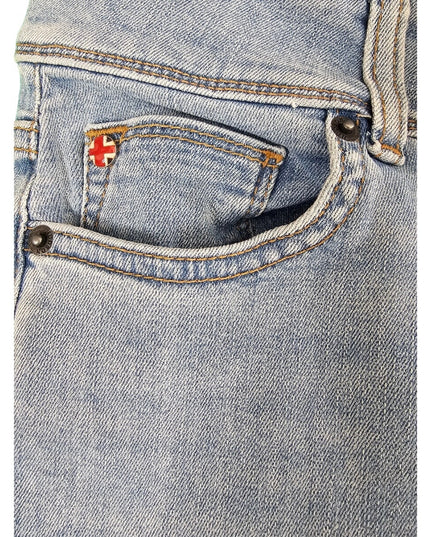 New Womens Hudson Jeans | size 26 | Crop Ginny Straight |  Light Blue