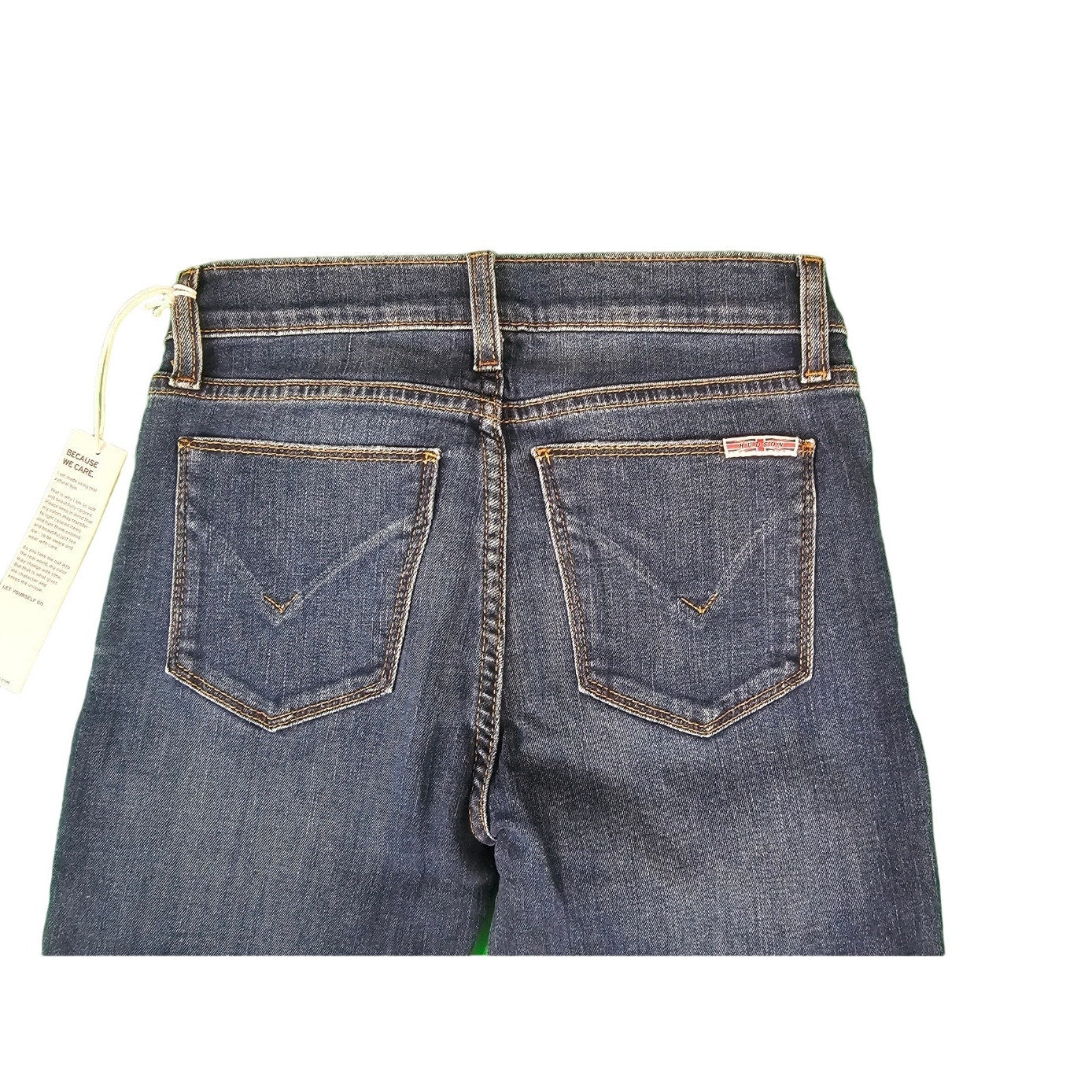 New Women's Hudson Jeans | Size 24 | Krista Super Skinny | Indigo Blue