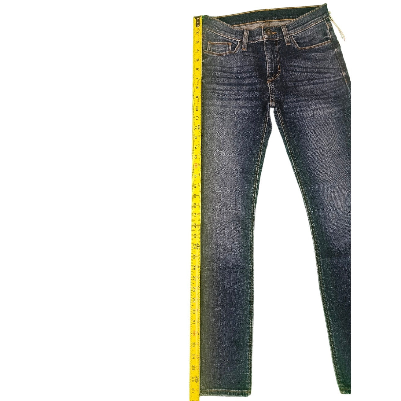 New Women's Hudson Jeans | Size 24 | Krista Super Skinny | Indigo Blue