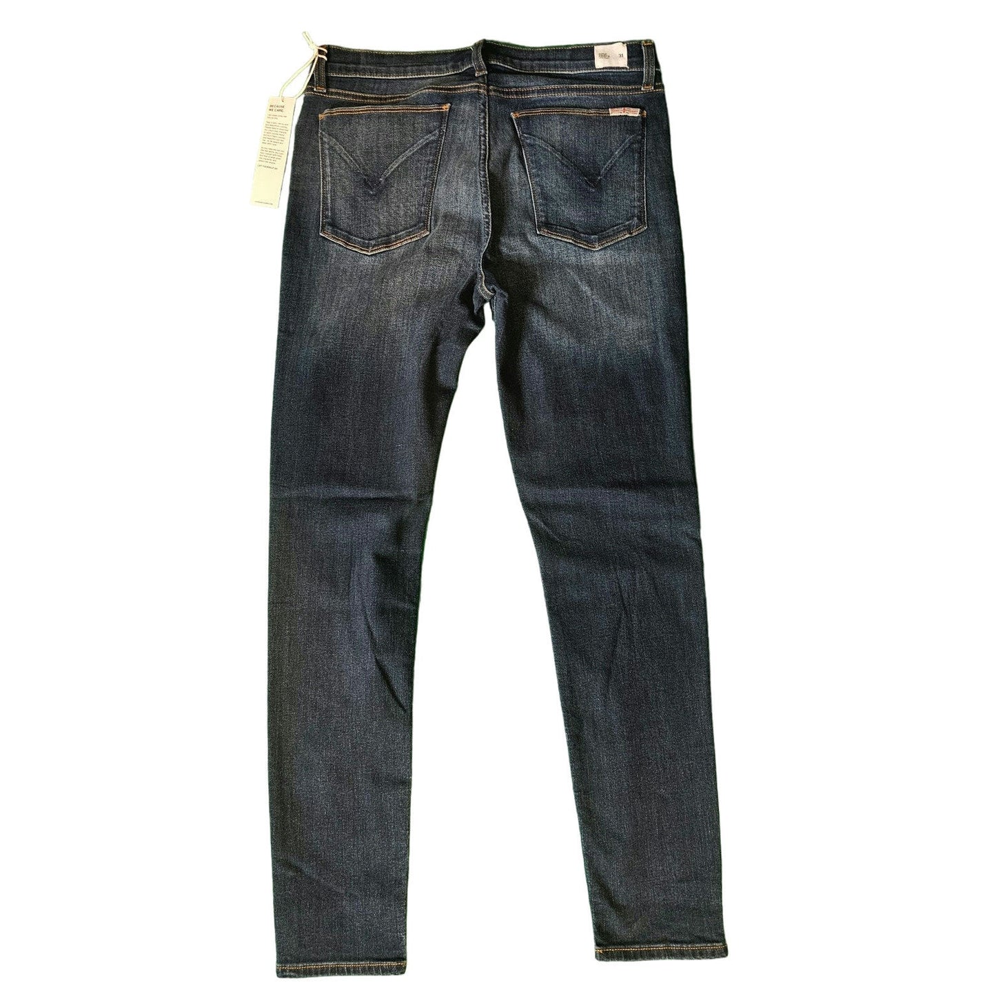 New Womens Hudson Jeans |  size 31 | Krista Super Skinny |  Indigo Blue