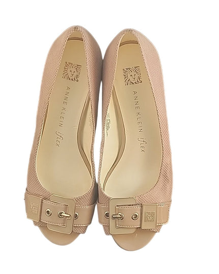 ANNE KLEIN | Natural iflex Kitten Heel | sz 5