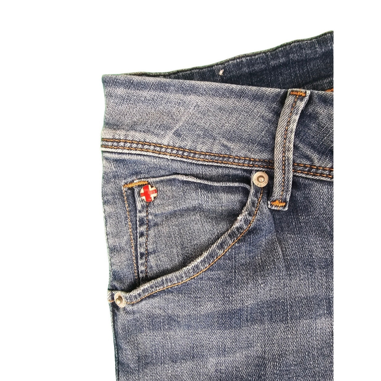 NWT Womens Hudson Jeans |  size 26 Collin Skinny | Blue