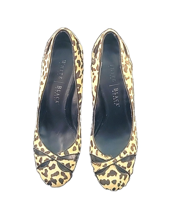 WHITE HOUSE BLACK MARKET | Platform Animal Print Pump | sz 8.5m