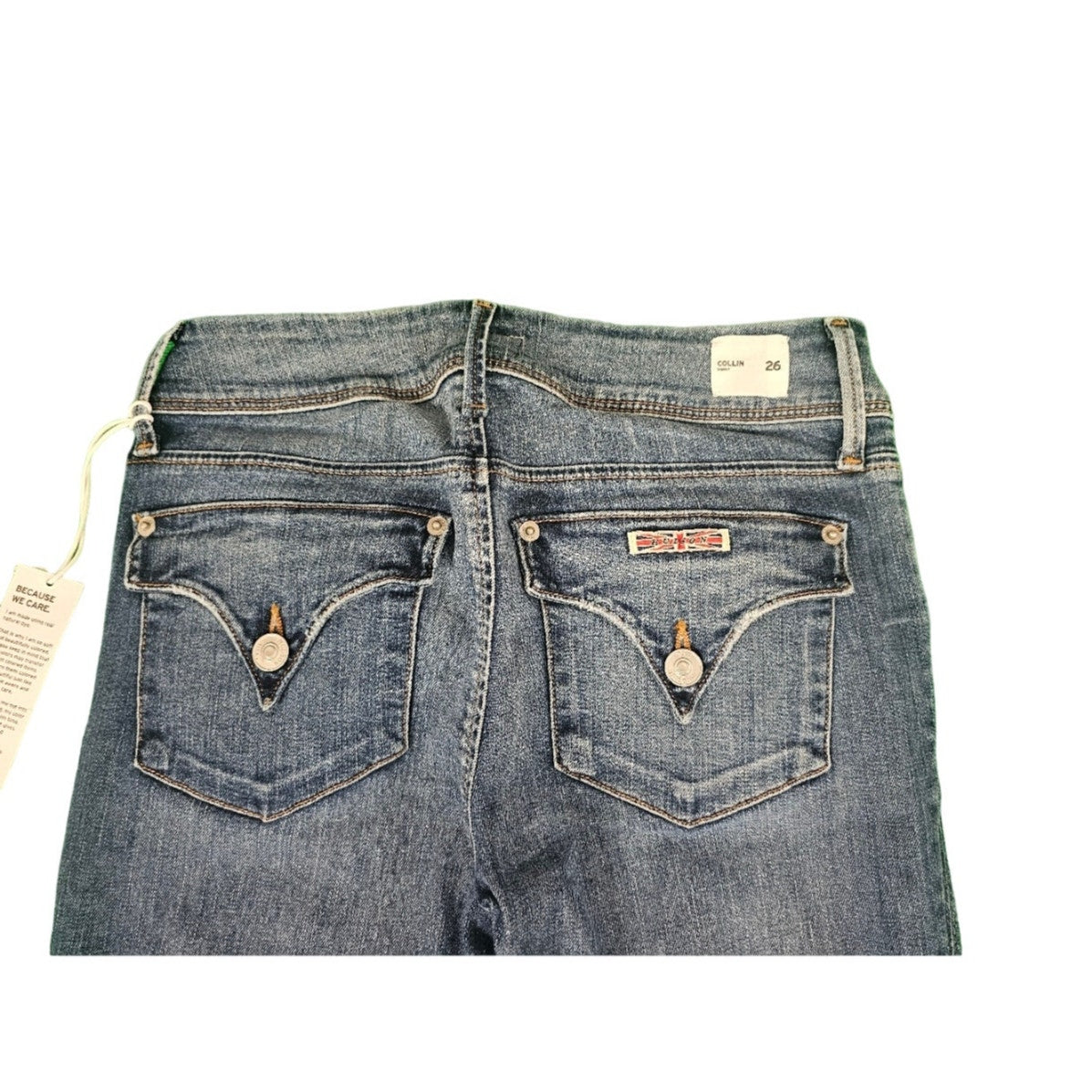 NWT Womens Hudson Jeans |  size 26 Collin Skinny | Blue