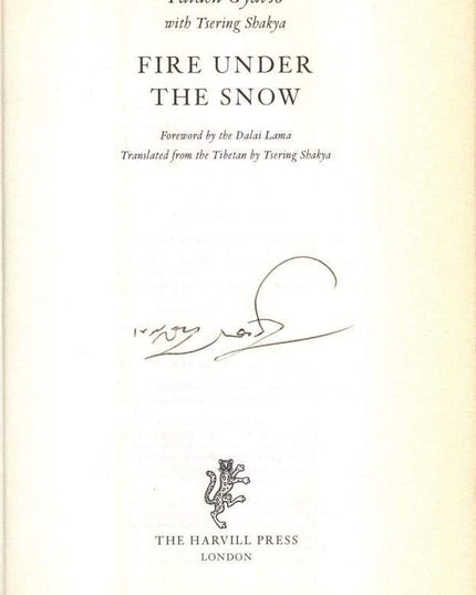 Fire under the snow