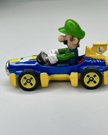 Hot Wheels Mario Kart 4 Cars - Multi-Color - Mario, Luigi, Yoshi, Bowser