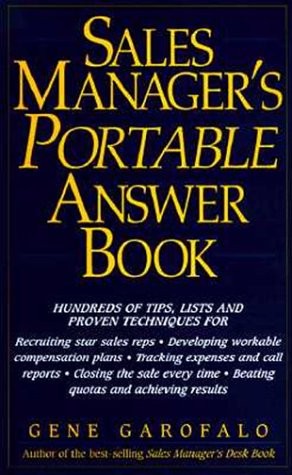 Sales Manager's Portable Answer Book