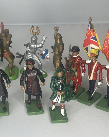 Lot of 20 Vintage Britains Figures and 1 Tower 1971-1990