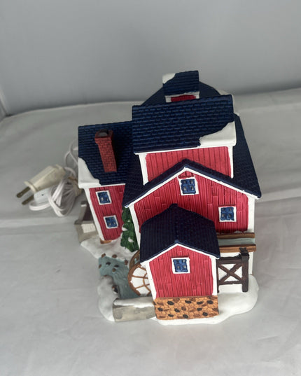 Lemax 1996 Baker's Mill Harvest Crossing #75240