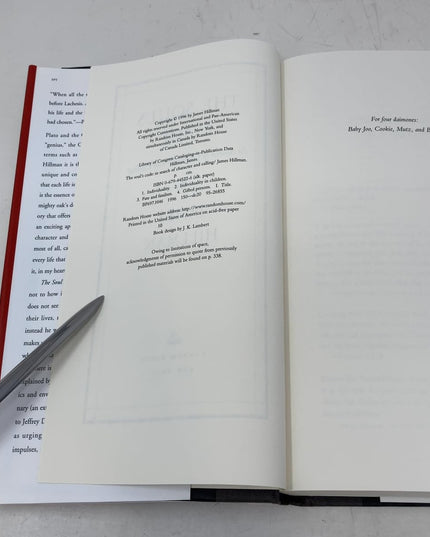 The Soul's Code: In Search of Character and Calling