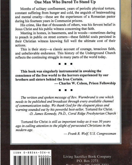 Tortured for Christ