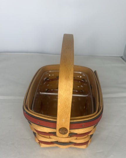 Longaberger basket Handwoven 1997 Dresden Ohio USA