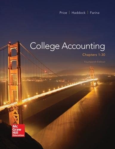 College Accounting: Chapters 1-30
