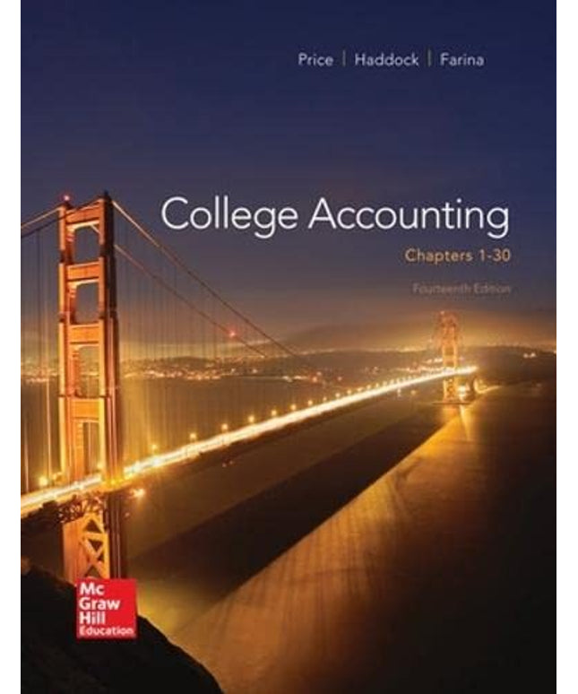 College Accounting: Chapters 1-30