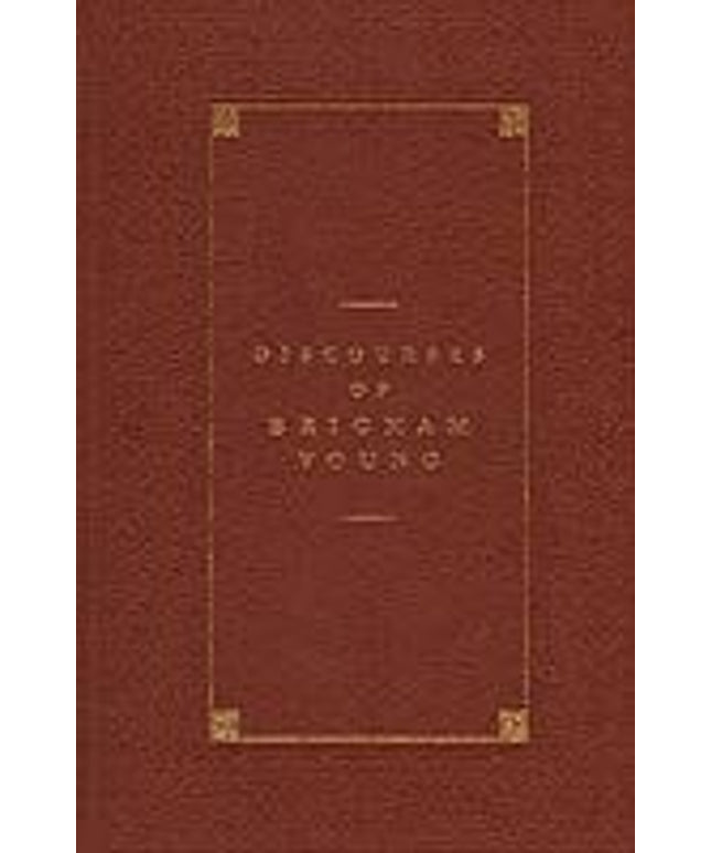 Discourses of Brigham Young Leatherbound