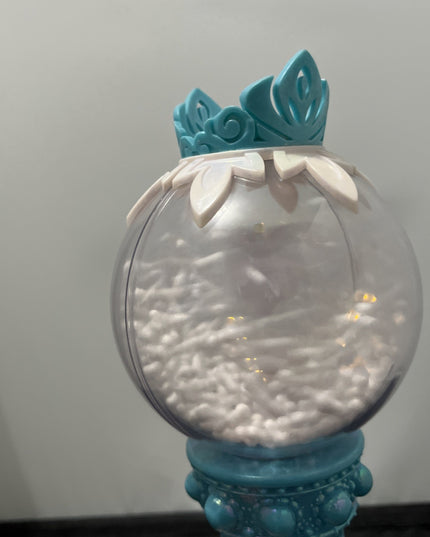 Frozen Disney on Ice Spinning Light Up Globe Wand Anna Elsa Olaf Tested