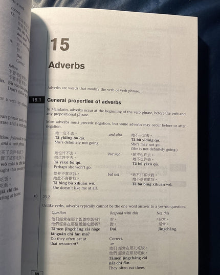 Modern Mandarin Chinese Grammar (Modern Grammars)