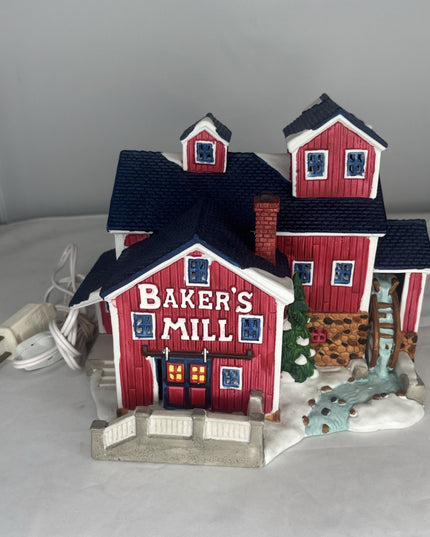 Lemax 1996 Baker's Mill Harvest Crossing #75240