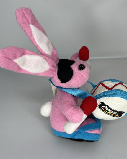 Vintage Energizer Battery Bunny 7" Pink Advertising Plush 1997