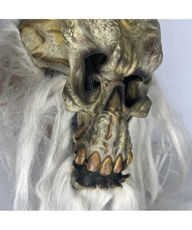 Creepy Halloween Mask With Mesh Eye Holes