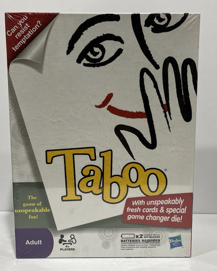 TABOO Board Game 2010 Hasbro The Game of Unspeakable Fun New Sealed