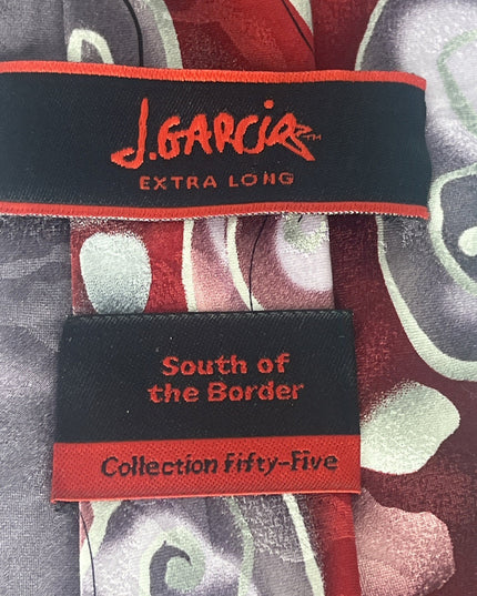 Jerry Garcia South of the Border 100% Silk Tie Collection Fifty Five -Multicolor