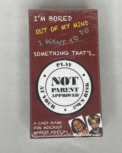 Not Parent Approved Card Game