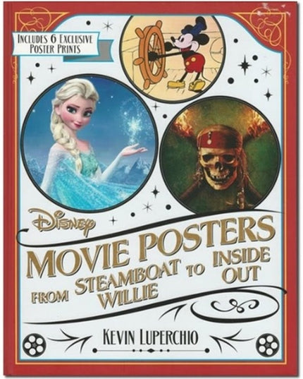 Disney Movie Posters: From Steamboat Willie to Inside Out