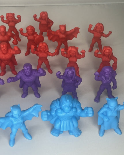Wendy’s Kids Meal Toys 2023 DC Super Heroes Figures Lot of 27