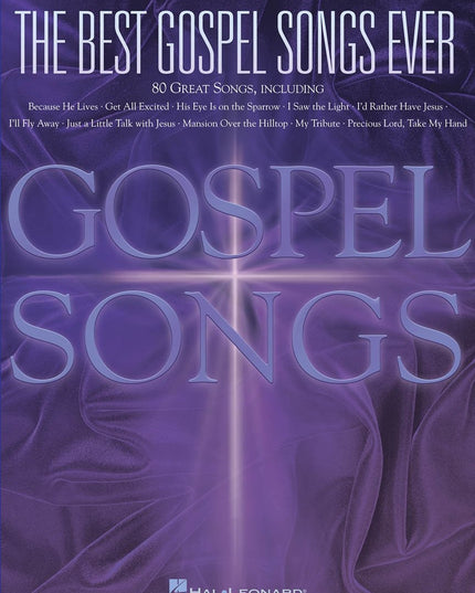 The Best Gospel Songs Ever | Piano, Vocal, Guitar Songbook | 80 Gospel Classics