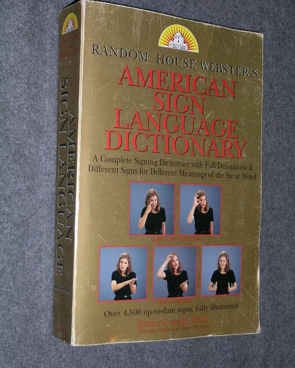 Random House Webster's American Sign Language Dictionary