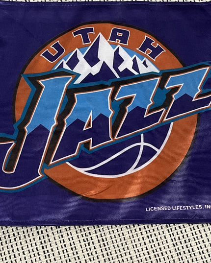 Utah Jazz NBA Licensed 11X14 Window Mount 2-Sided Car Flag