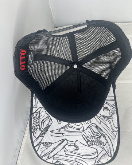 Vans Hat SnapBack - Black And White