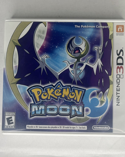Pokémon Moon (Nintendo 3DS, 2016) - Case Only. No Manual Or Cartridge