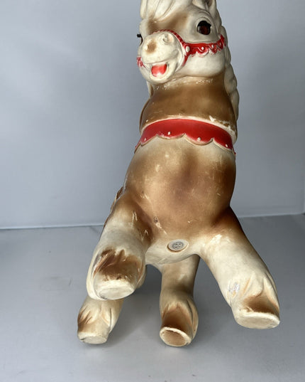 Edward Mobley Rubber Horse Sleep Eyes Vintage Toys Doll 1961 Arrow Rubber Pony