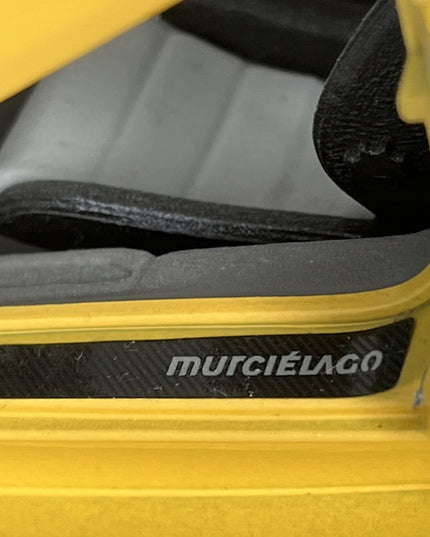 Burago Lamborghini Murciélago Car - Yellow - Scale 1/18 - Made In Italy