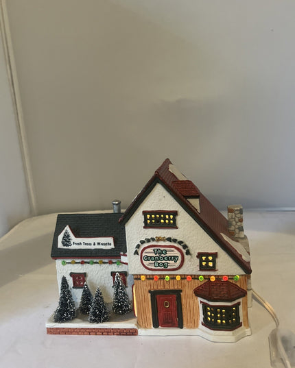 1998 LEMAX Village "THE CRANBERRY BOG" - Christmas Village Store
