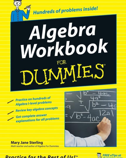 Algebra Workbook for Dummies