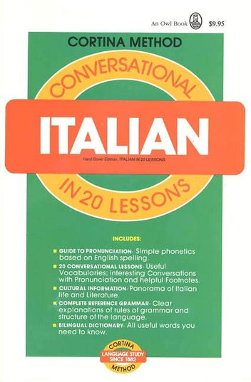 Conversational Italian: In 20 Lessons (Cortina Method)