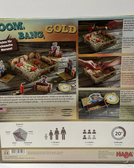 Boom, Bang, Gold board game