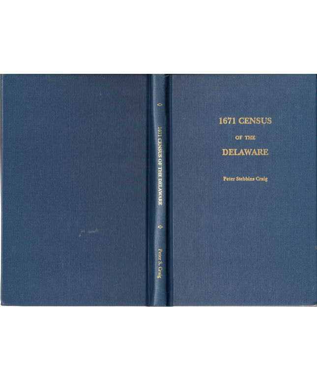 1671 census of the Delaware (Monograph series)