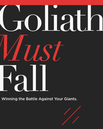 Goliath Must Fall Study Guide