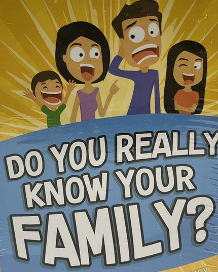 Do You Really Know Your Family? Game NEW Factory Sealed Family Trivia