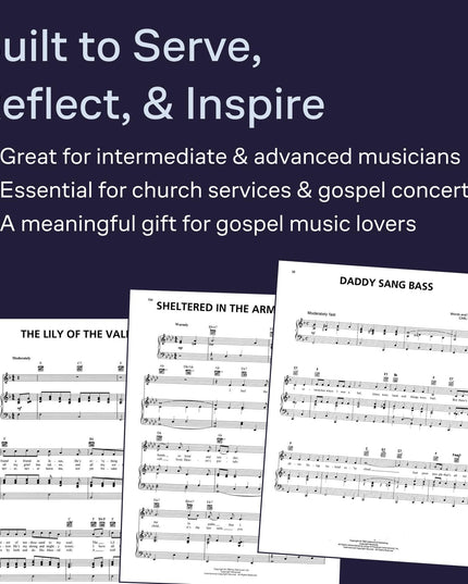 The Best Gospel Songs Ever | Piano, Vocal, Guitar Songbook | 80 Gospel Classics