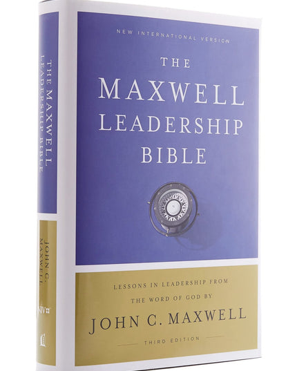 NIV, Maxwell Leadership Bible, 3rd Edition, Hardcover, Comfort Print: Holy Bibl