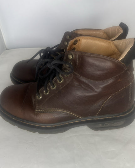 Dr. Martens Mens Size 11 M Brown Leather Lace Up Comfort Casual Boots