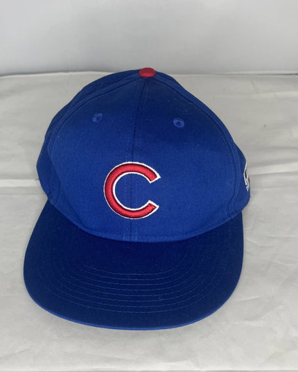 OC Sports - Chicago Cubs Strapback Cap Hat - Blue - Team MLB