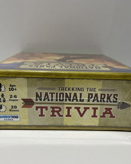 Trekking The National Parks Trivia Underdog Games Board Game New! Mensa Winner!