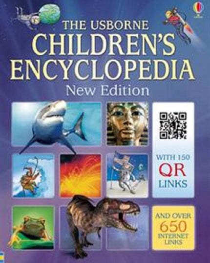 Usborne CHILDREN'S ENCYCLOPEDIA New Edition w QR & Internet Links